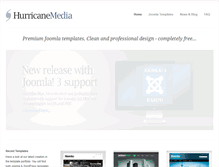 Tablet Screenshot of hurricanemedia.net